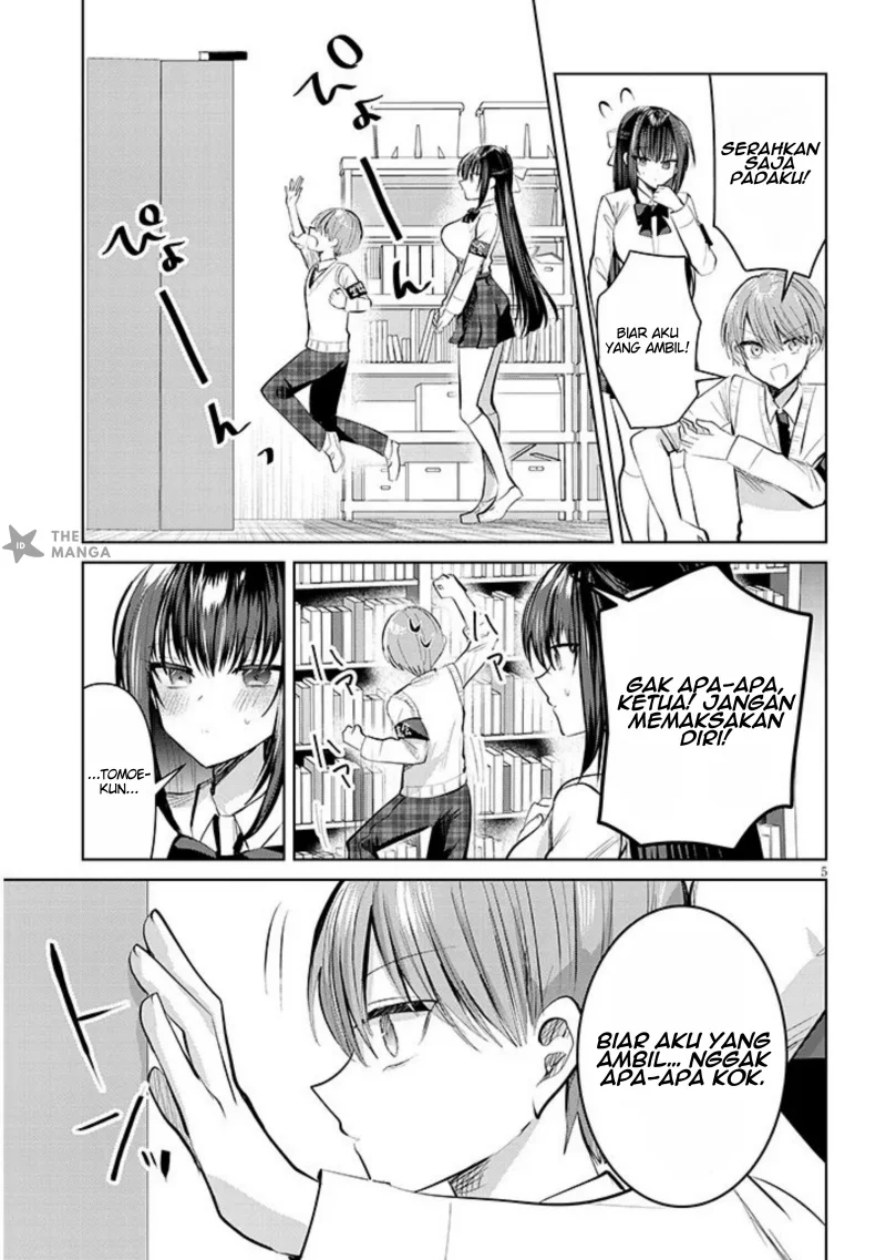 Kotowarenai Kaichou wa Tomoe-kun ni dake Shiteagetai Chapter 10 - halaman 6