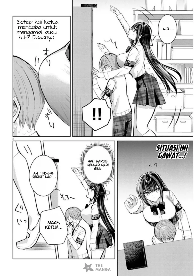 Kotowarenai Kaichou wa Tomoe-kun ni dake Shiteagetai Chapter 10 - halaman 9