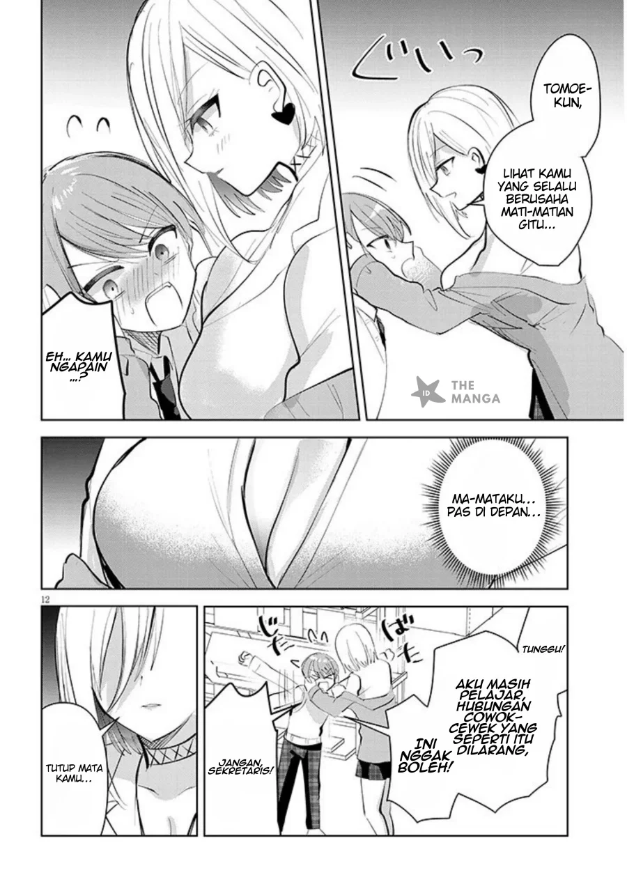 Kotowarenai Kaichou wa Tomoe-kun ni dake Shiteagetai Chapter 11 - halaman 13