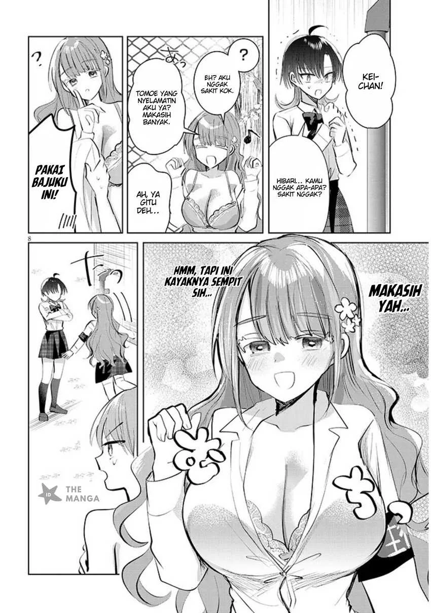 Kotowarenai Kaichou wa Tomoe-kun ni dake Shiteagetai Chapter 12 - halaman 9