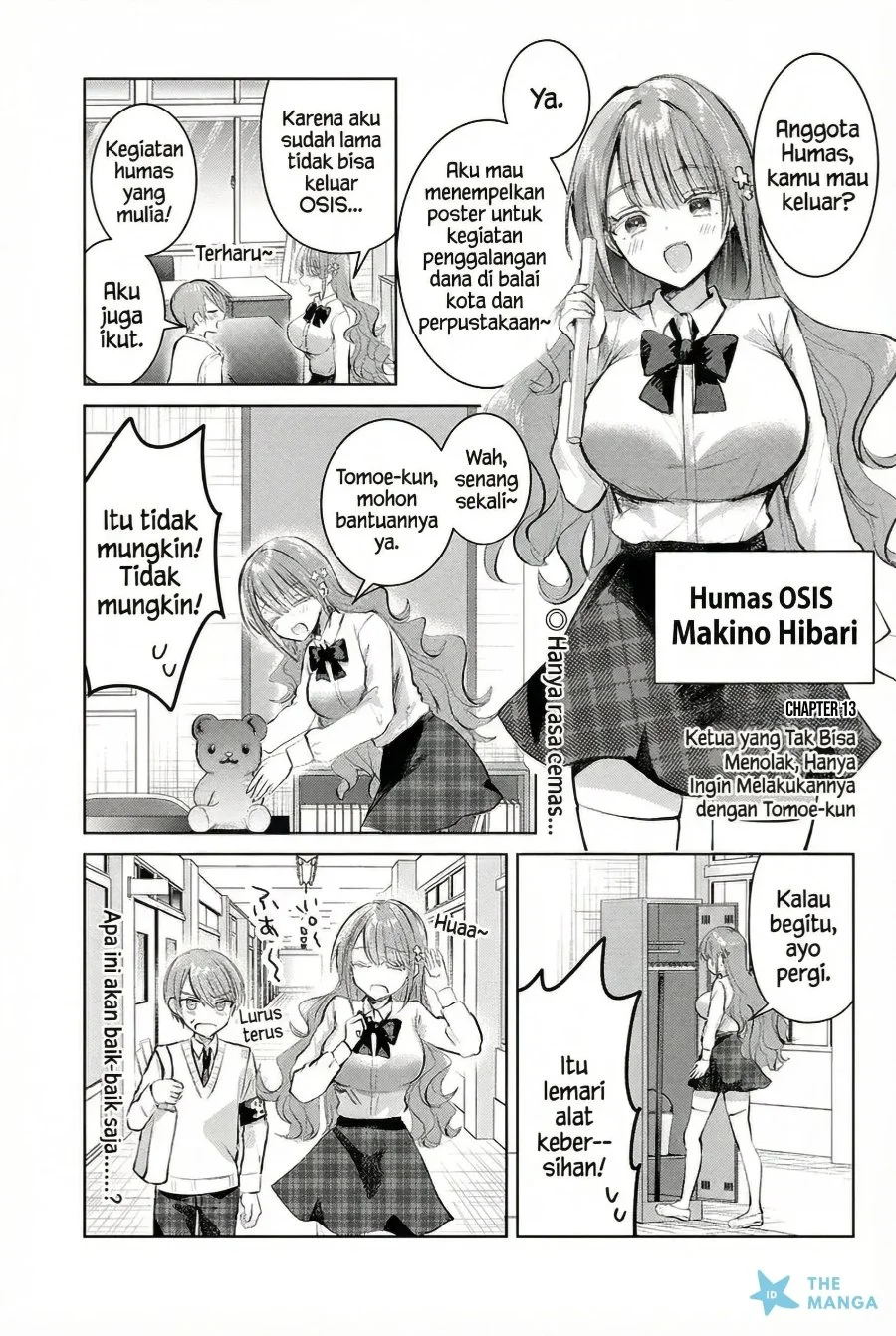 Kotowarenai Kaichou wa Tomoe-kun ni dake Shiteagetai Chapter 13 - halaman 2