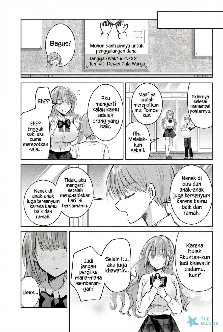 Kotowarenai Kaichou wa Tomoe-kun ni dake Shiteagetai Chapter 13 - halaman 8