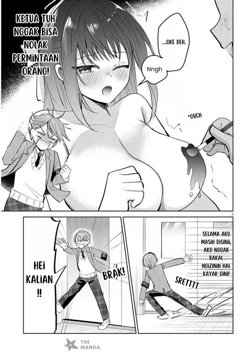 Kotowarenai Kaichou wa Tomoe-kun ni dake Shiteagetai Chapter 3 - halaman 4