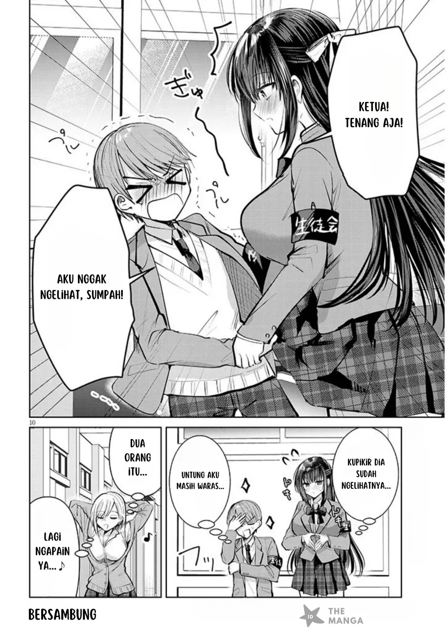 Kotowarenai Kaichou wa Tomoe-kun ni dake Shiteagetai Chapter 4 - halaman 11