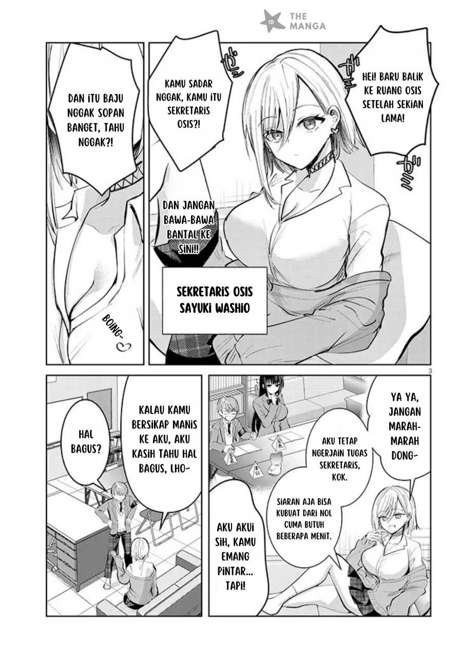 Kotowarenai Kaichou wa Tomoe-kun ni dake Shiteagetai Chapter 4 - halaman 4