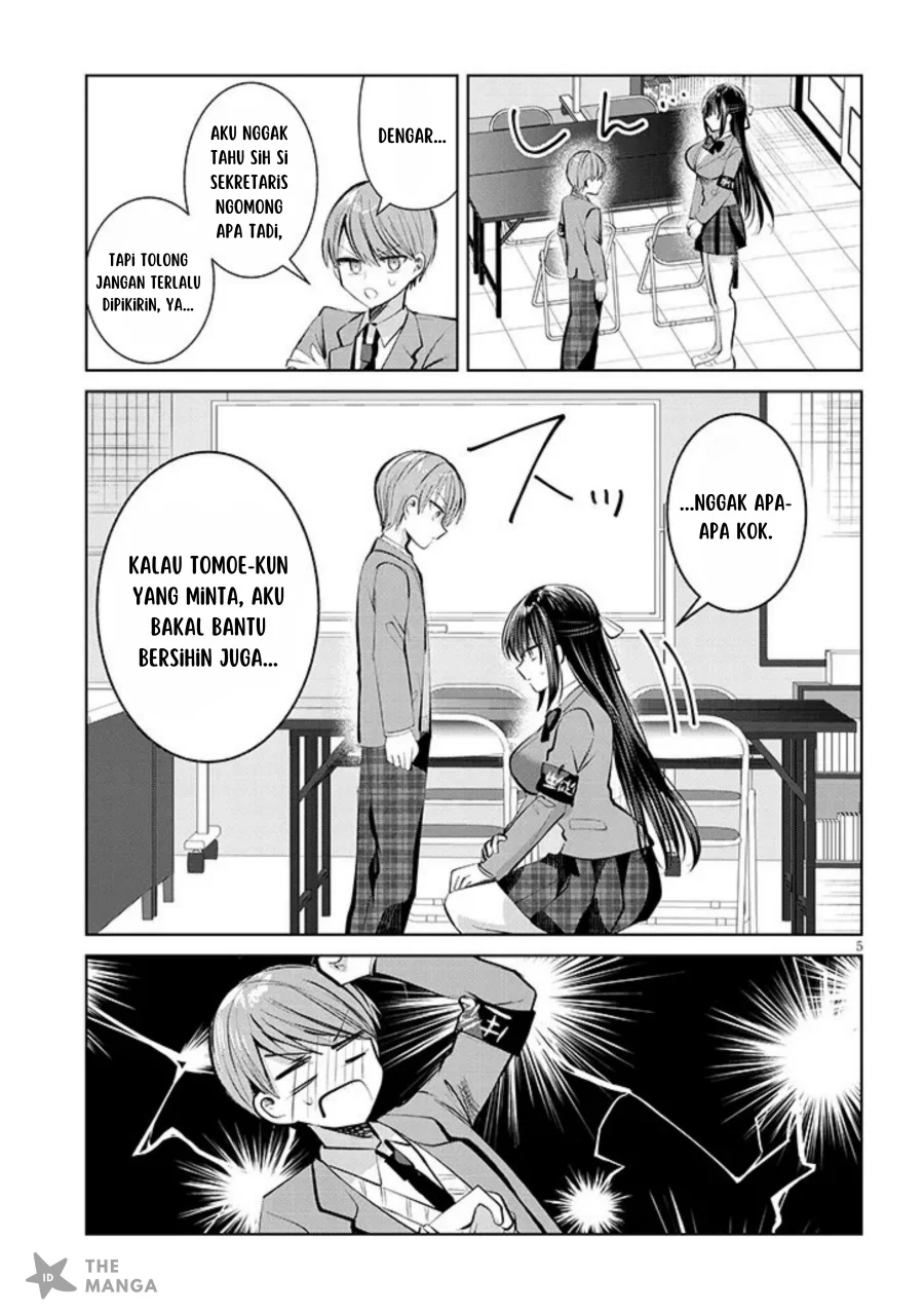 Kotowarenai Kaichou wa Tomoe-kun ni dake Shiteagetai Chapter 5 - halaman 6