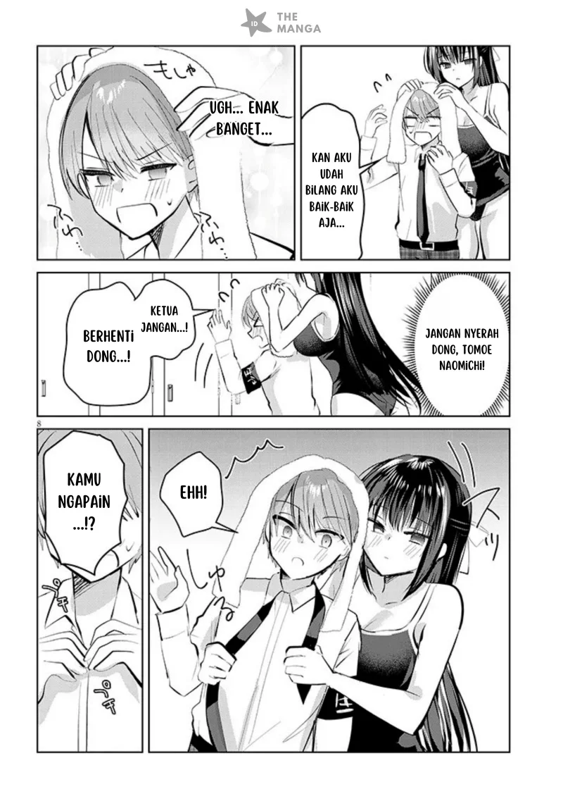 Kotowarenai Kaichou wa Tomoe-kun ni dake Shiteagetai Chapter 6 - halaman 9