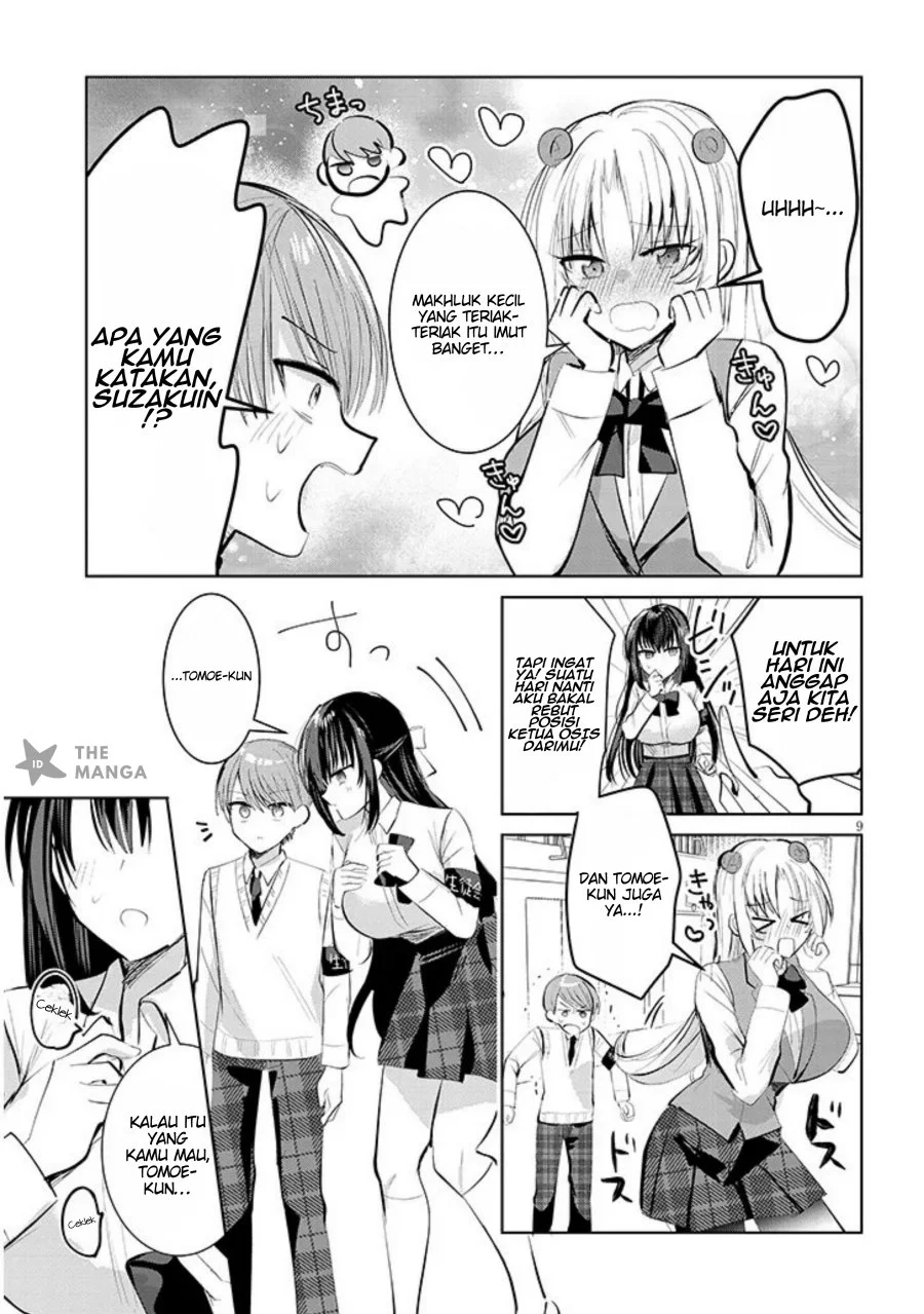 Kotowarenai Kaichou wa Tomoe-kun ni dake Shiteagetai Chapter 8 - halaman 10