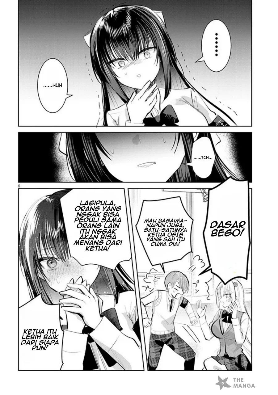 Kotowarenai Kaichou wa Tomoe-kun ni dake Shiteagetai Chapter 8 - halaman 9