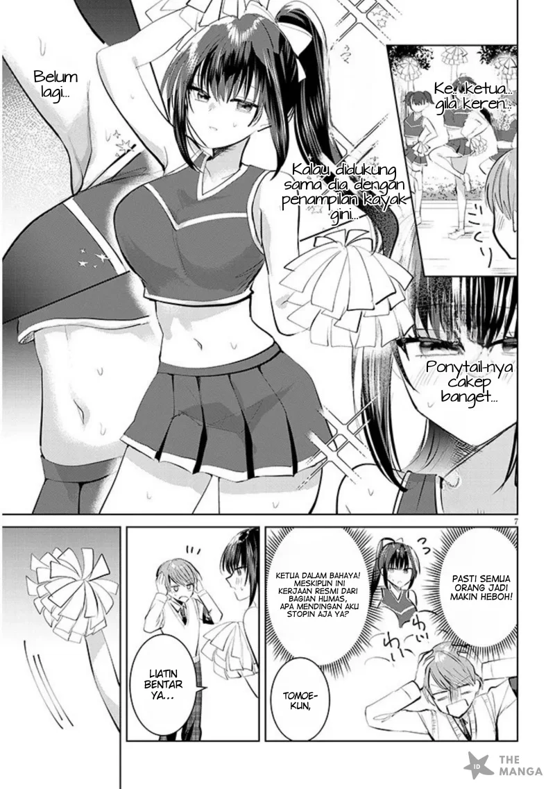 Kotowarenai Kaichou wa Tomoe-kun ni dake Shiteagetai Chapter 9 - halaman 8
