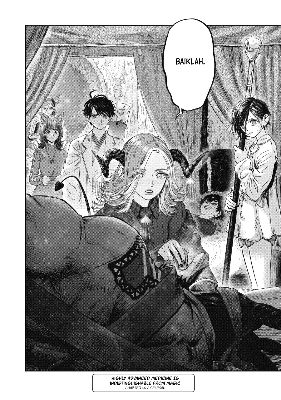 Koudo ni Hattatsu shita Igaku wa Mahou to Kubetsu ga Tsukanai Chapter 16 - halaman 46
