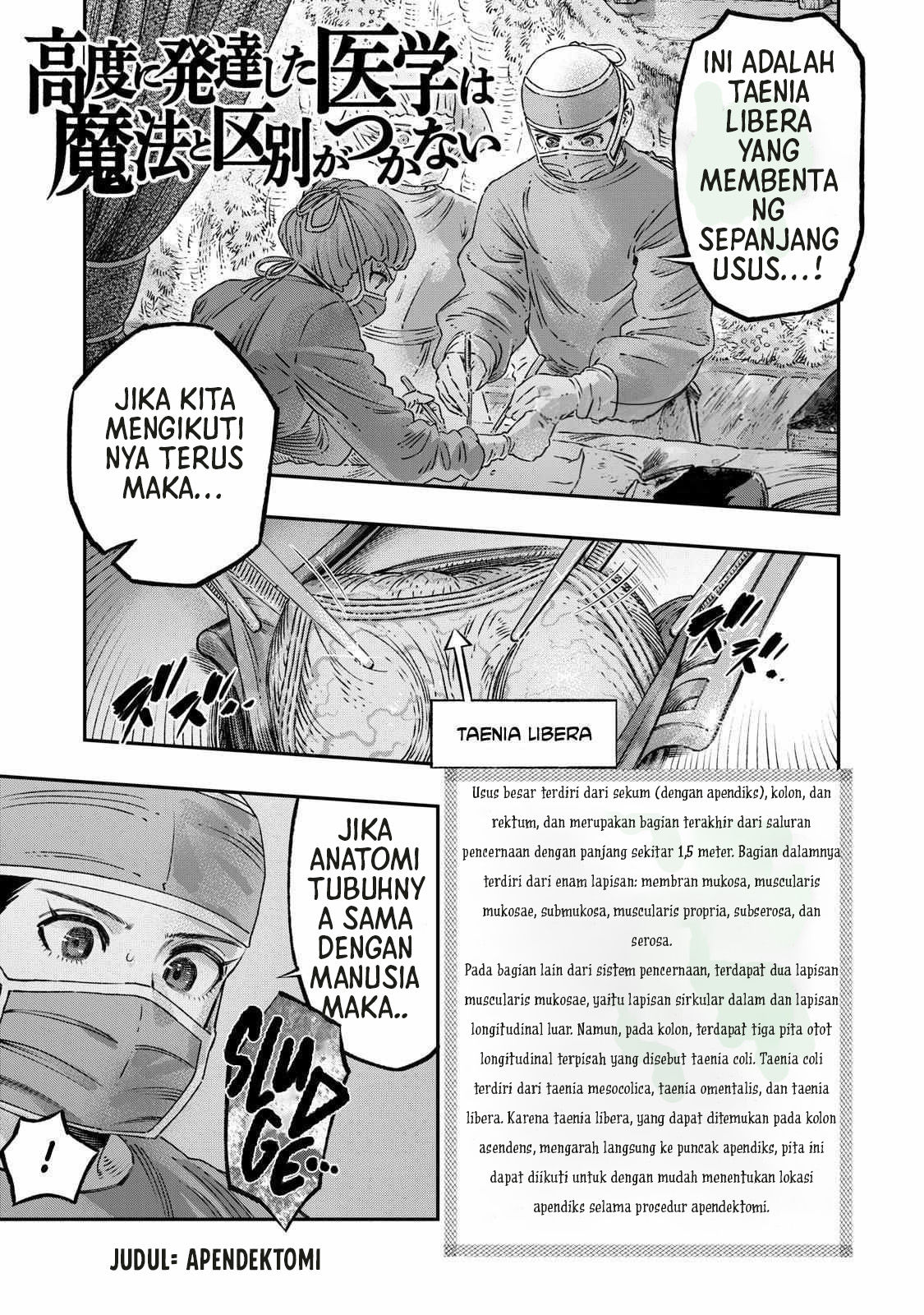 Koudo ni Hattatsu shita Igaku wa Mahou to Kubetsu ga Tsukanai Chapter 18 - halaman 1