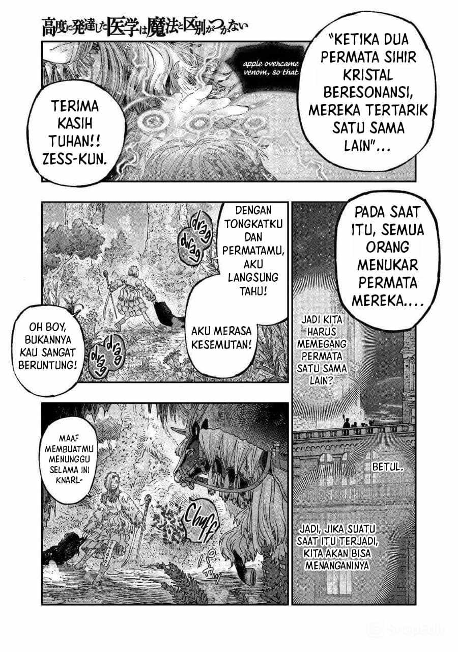 Koudo ni Hattatsu shita Igaku wa Mahou to Kubetsu ga Tsukanai Chapter 26 - halaman 2