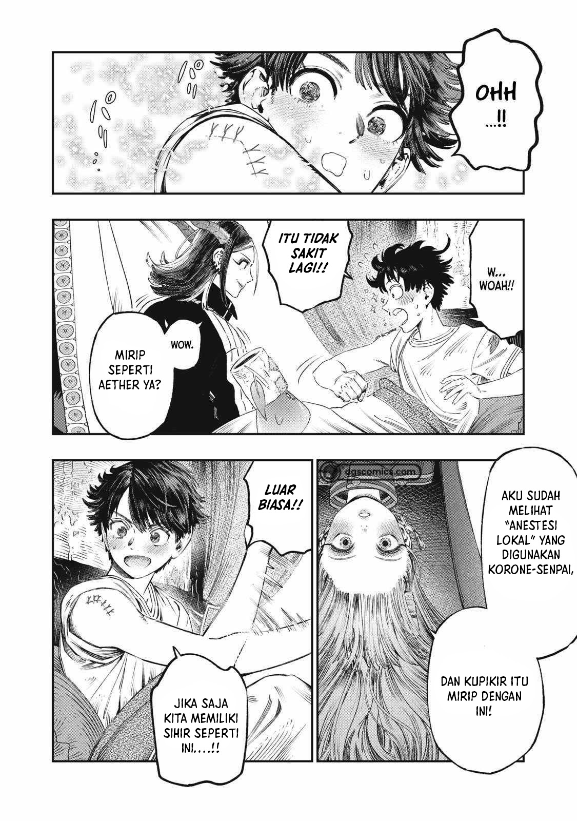 Koudo ni Hattatsu shita Igaku wa Mahou to Kubetsu ga Tsukanai Chapter 28 - halaman 14