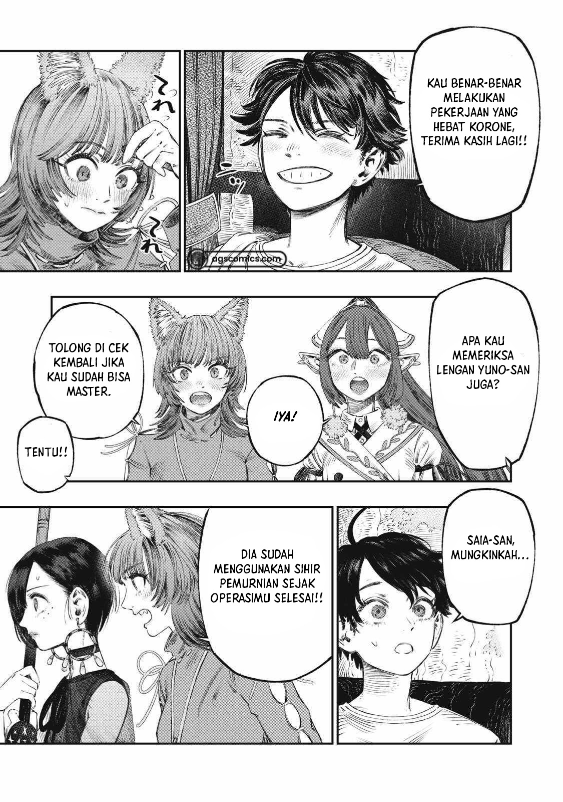 Koudo ni Hattatsu shita Igaku wa Mahou to Kubetsu ga Tsukanai Chapter 28 - halaman 9