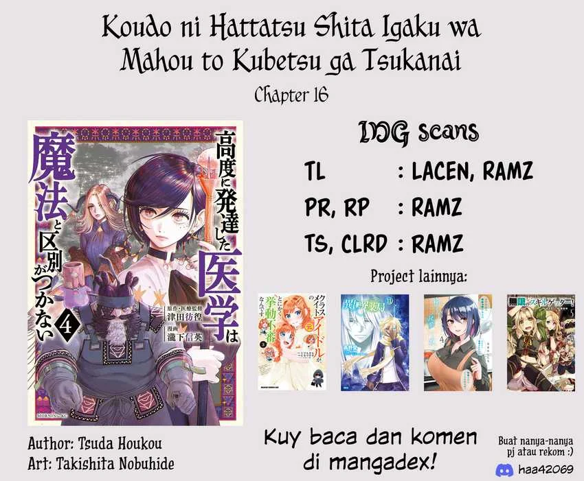 Koudou ni Hattatsu Shita Igaku wa Mahou to Kubetsu ga Tsukanai Chapter 16 - halaman 49