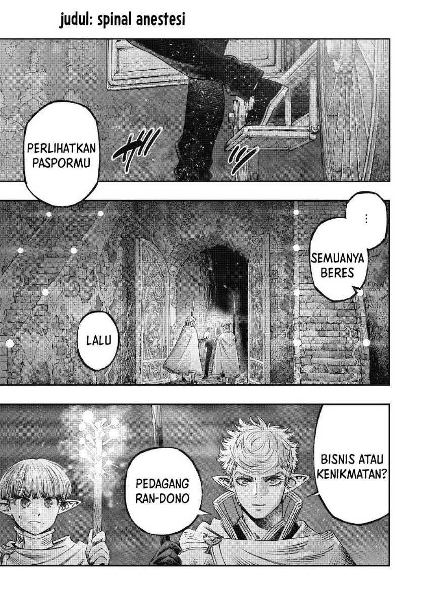 Koudou ni Hattatsu Shita Igaku wa Mahou to Kubetsu ga Tsukanai Chapter 17 - halaman 1