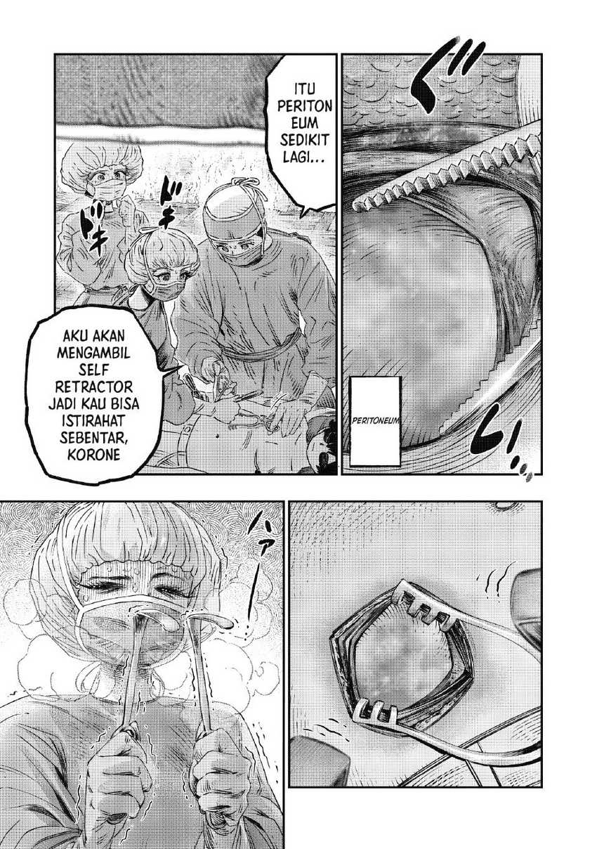 Koudou ni Hattatsu Shita Igaku wa Mahou to Kubetsu ga Tsukanai Chapter 17 - halaman 35