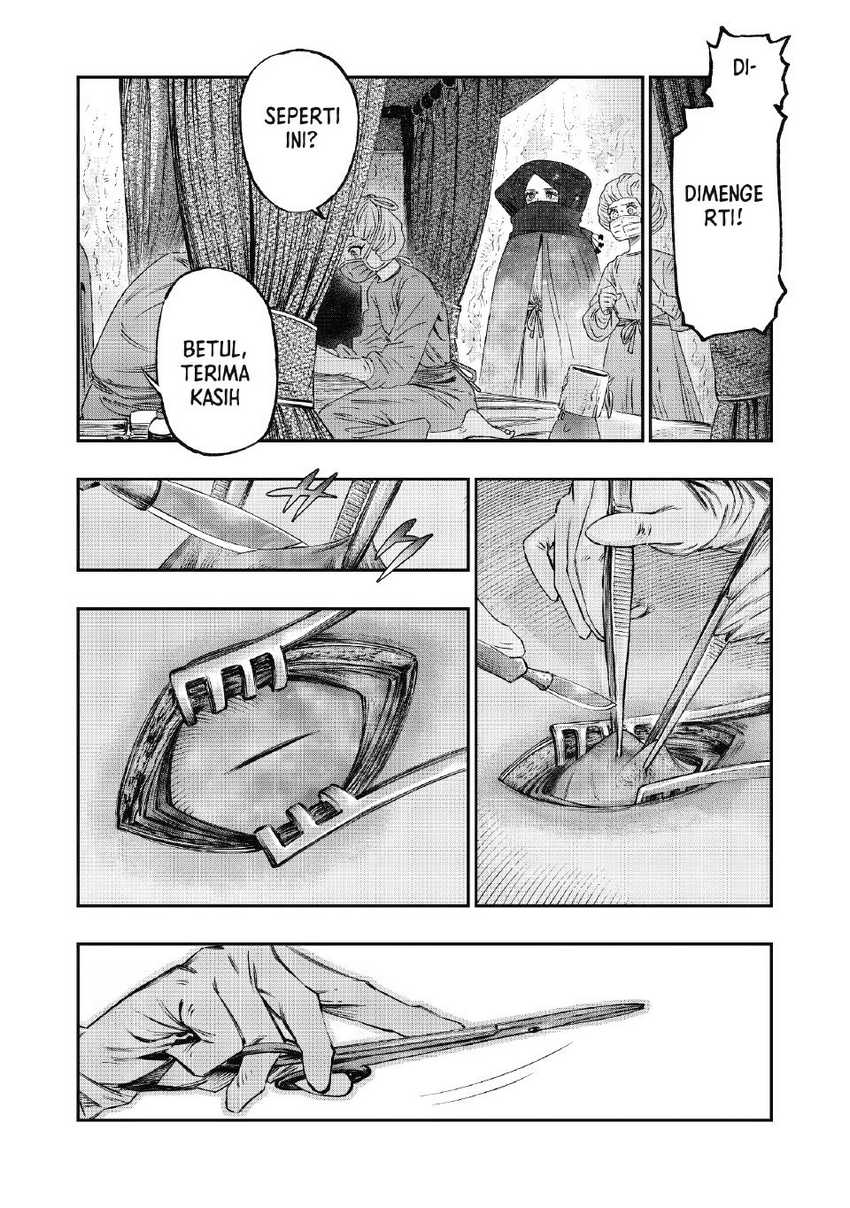 Koudou ni Hattatsu Shita Igaku wa Mahou to Kubetsu ga Tsukanai Chapter 17 - halaman 37