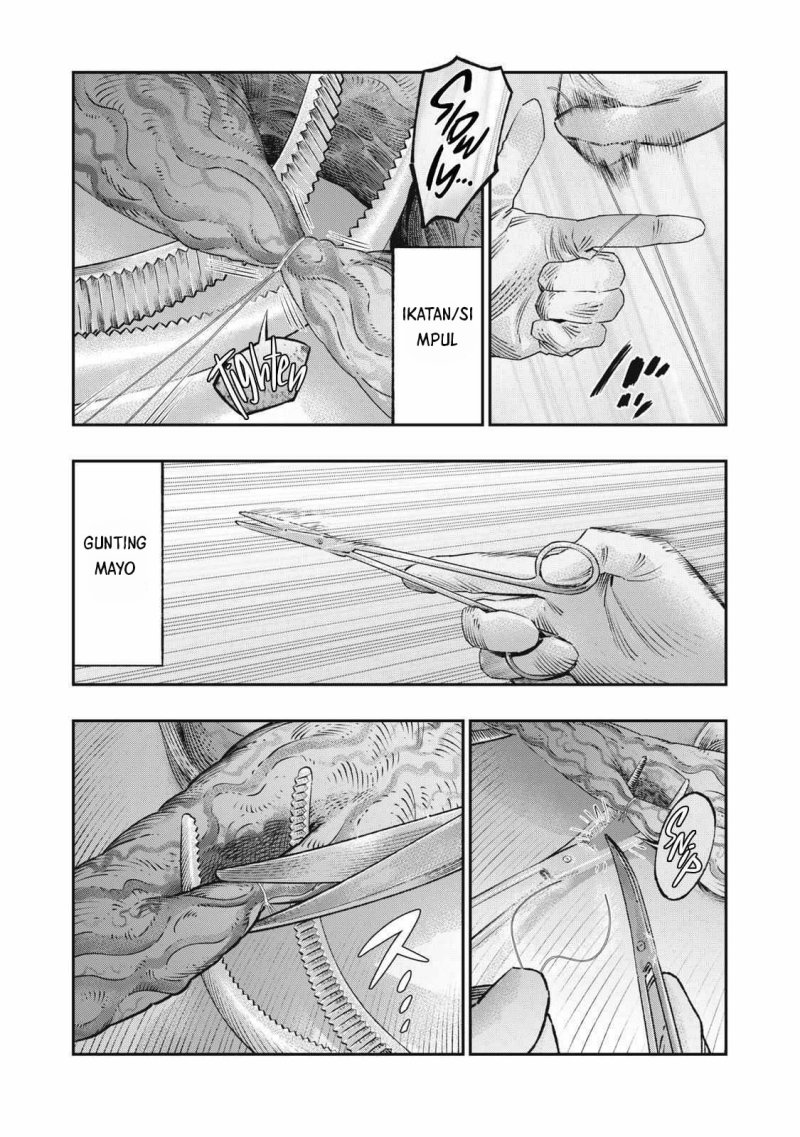 Koudou ni Hattatsu Shita Igaku wa Mahou to Kubetsu ga Tsukanai Chapter 18 - halaman 8