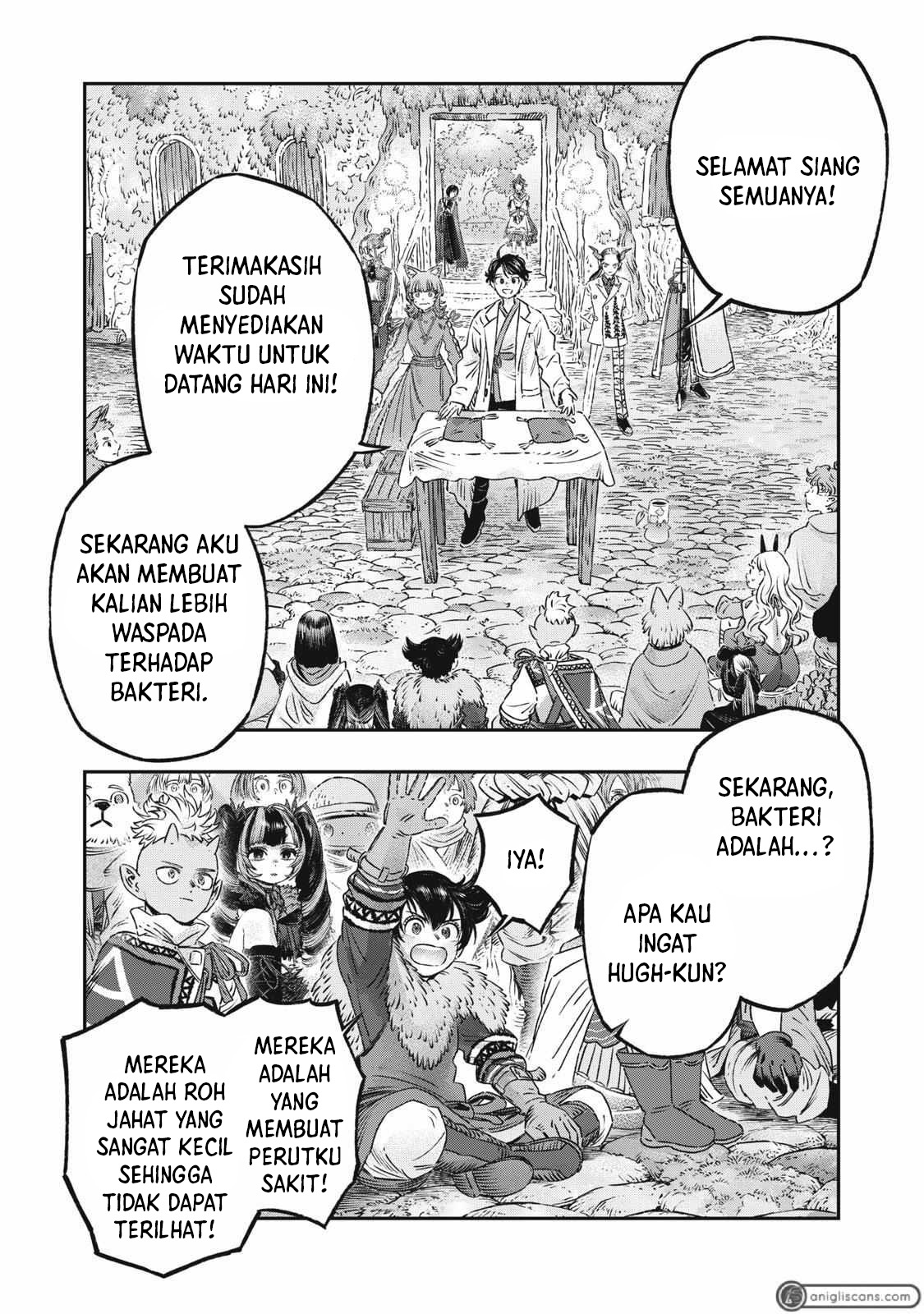 Koudou ni Hattatsu Shita Igaku wa Mahou to Kubetsu ga Tsukanai Chapter 19 - halaman 14