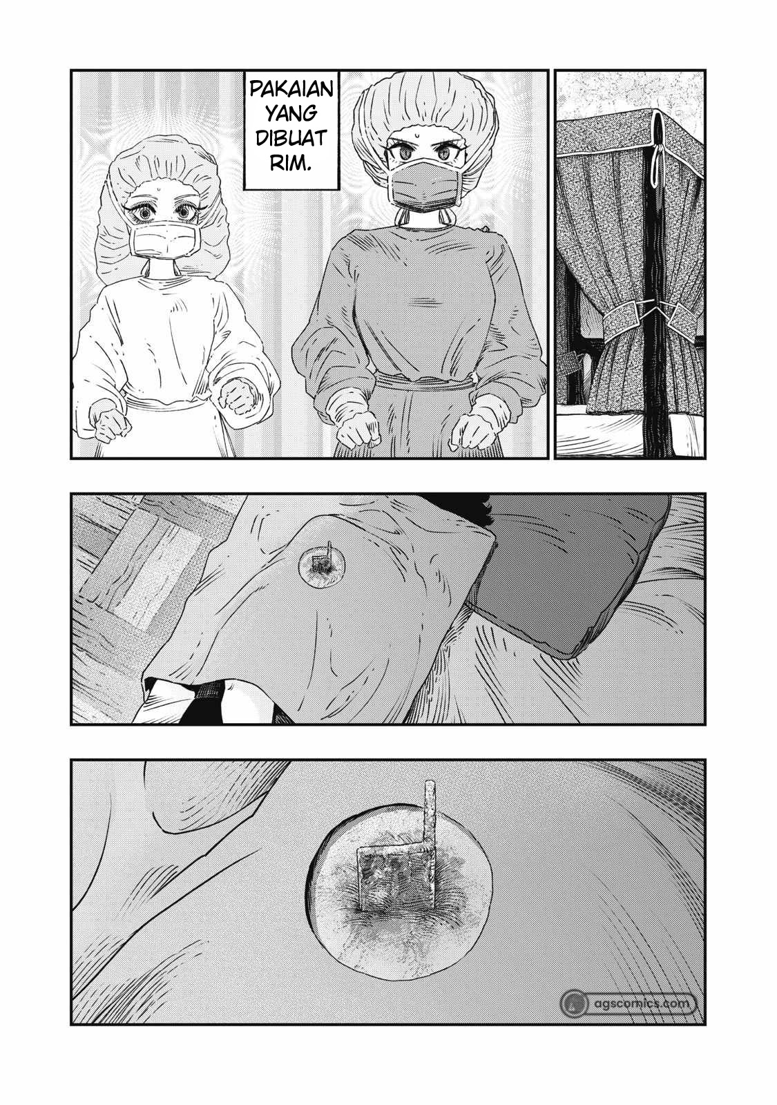 Koudou ni Hattatsu Shita Igaku wa Mahou to Kubetsu ga Tsukanai Chapter 24 - halaman 35