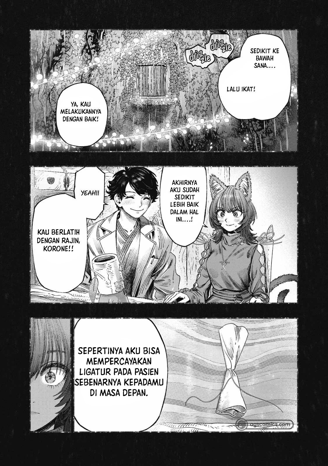 Koudou ni Hattatsu Shita Igaku wa Mahou to Kubetsu ga Tsukanai Chapter 24 - halaman 9