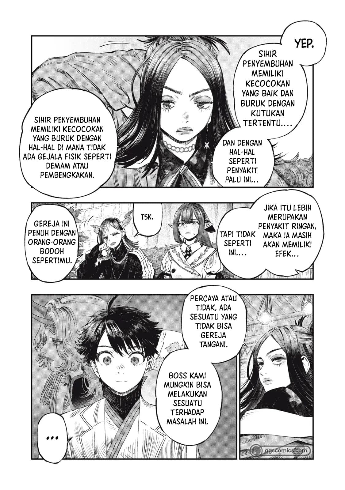 Koudou ni Hattatsu Shita Igaku wa Mahou to Kubetsu ga Tsukanai Chapter 32 - halaman 24