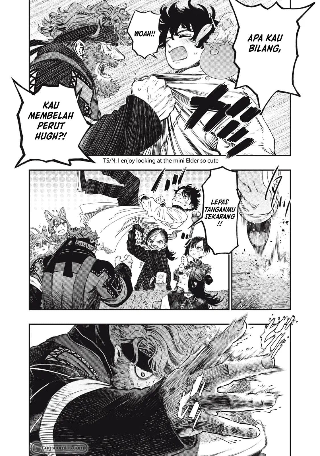Koudou ni Hattatsu Shita Igaku wa Mahou to Kubetsu ga Tsukanai Chapter 32 - halaman 33