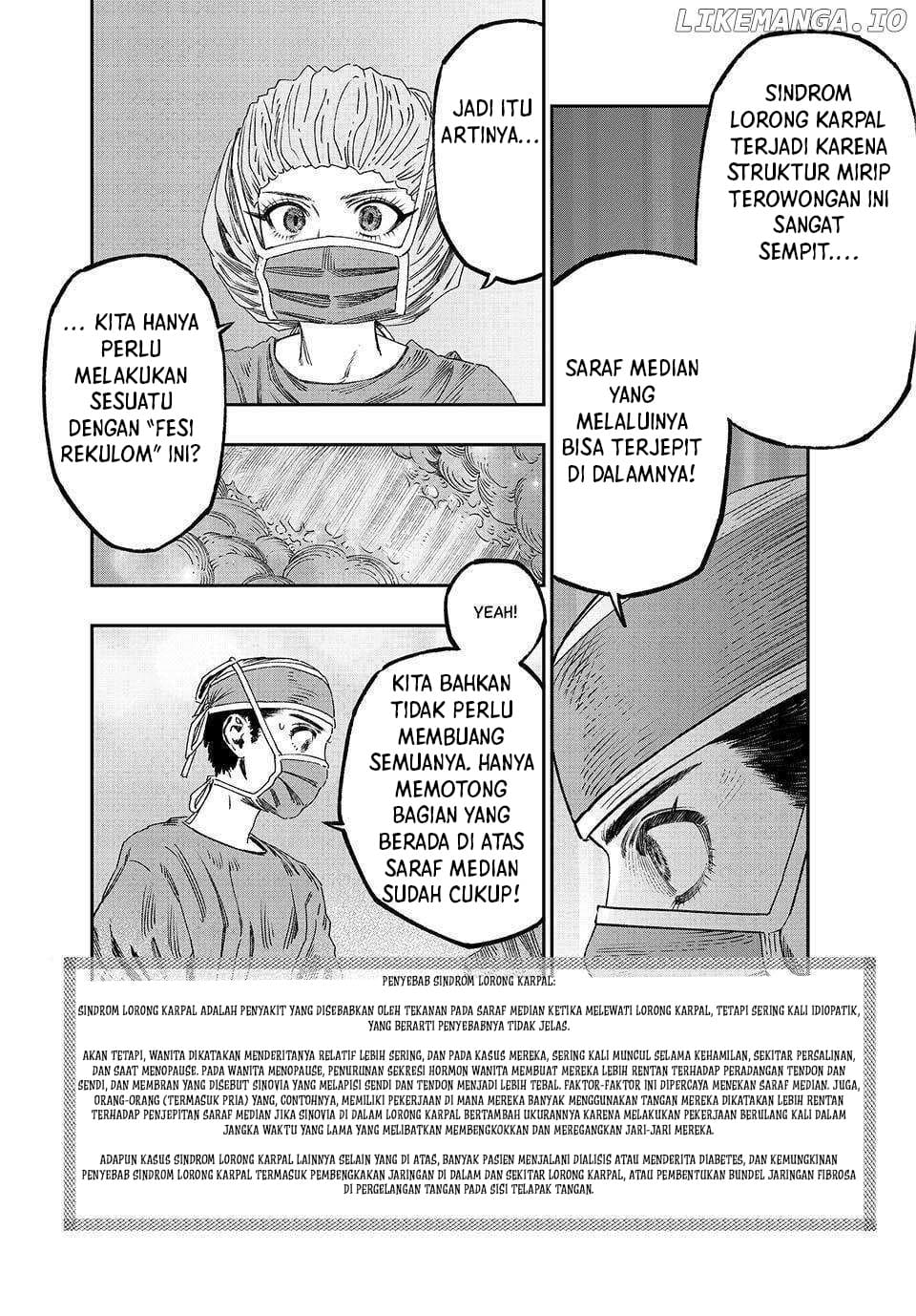 Koudou ni Hattatsu Shita Igaku wa Mahou to Kubetsu ga Tsukanai Chapter 33 - halaman 35