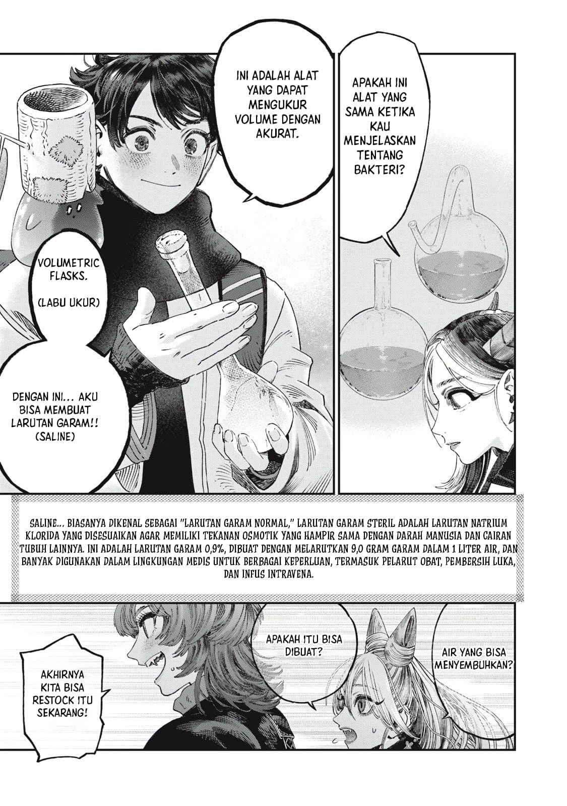 Koudou ni Hattatsu Shita Igaku wa Mahou to Kubetsu ga Tsukanai Chapter 38 - halaman 7