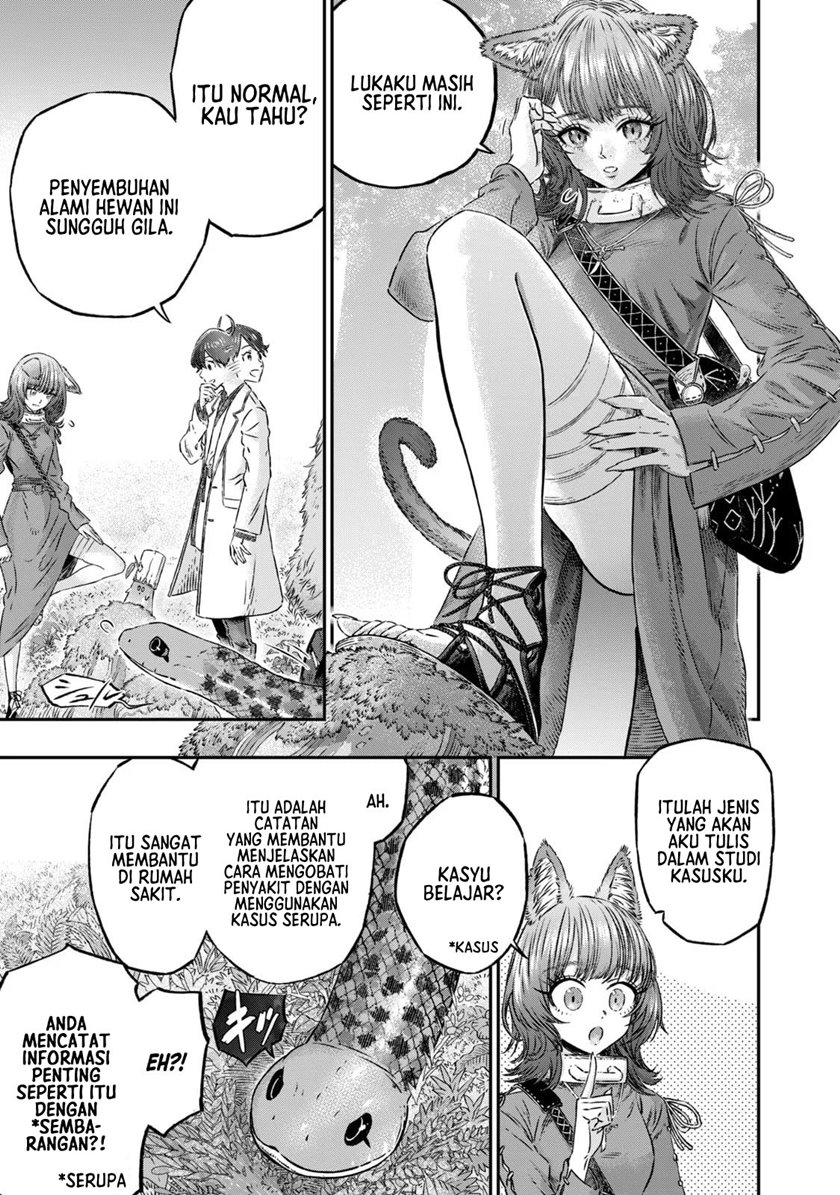 Koudou ni Hattatsu Shita Igaku wa Mahou to Kubetsu ga Tsukanai Chapter 5 - halaman 10