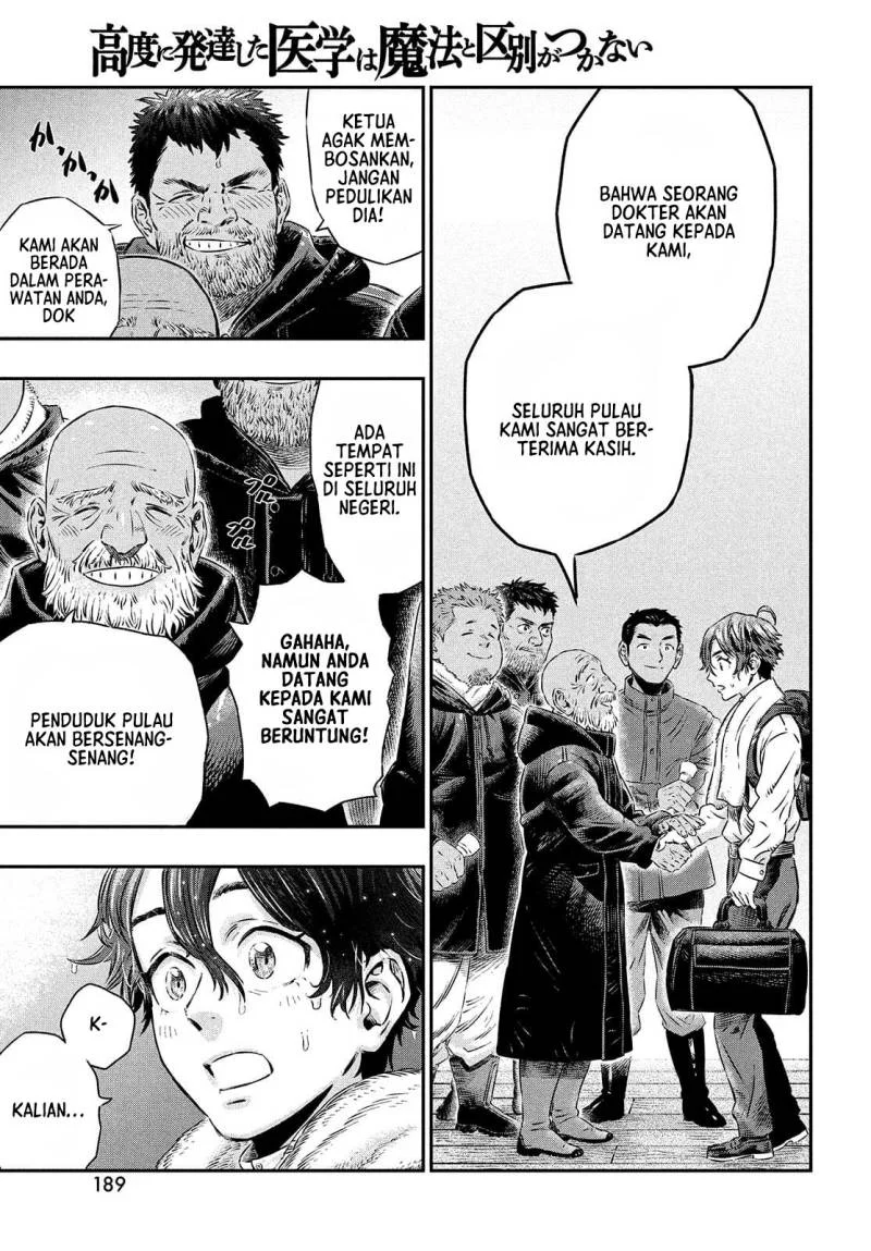 Koudou ni Hattatsu Shita Igaku wa Mahou to Kubetsu ga Tsukanai (THE ISEKAI DOCTOR) Chapter 1 - halaman 24