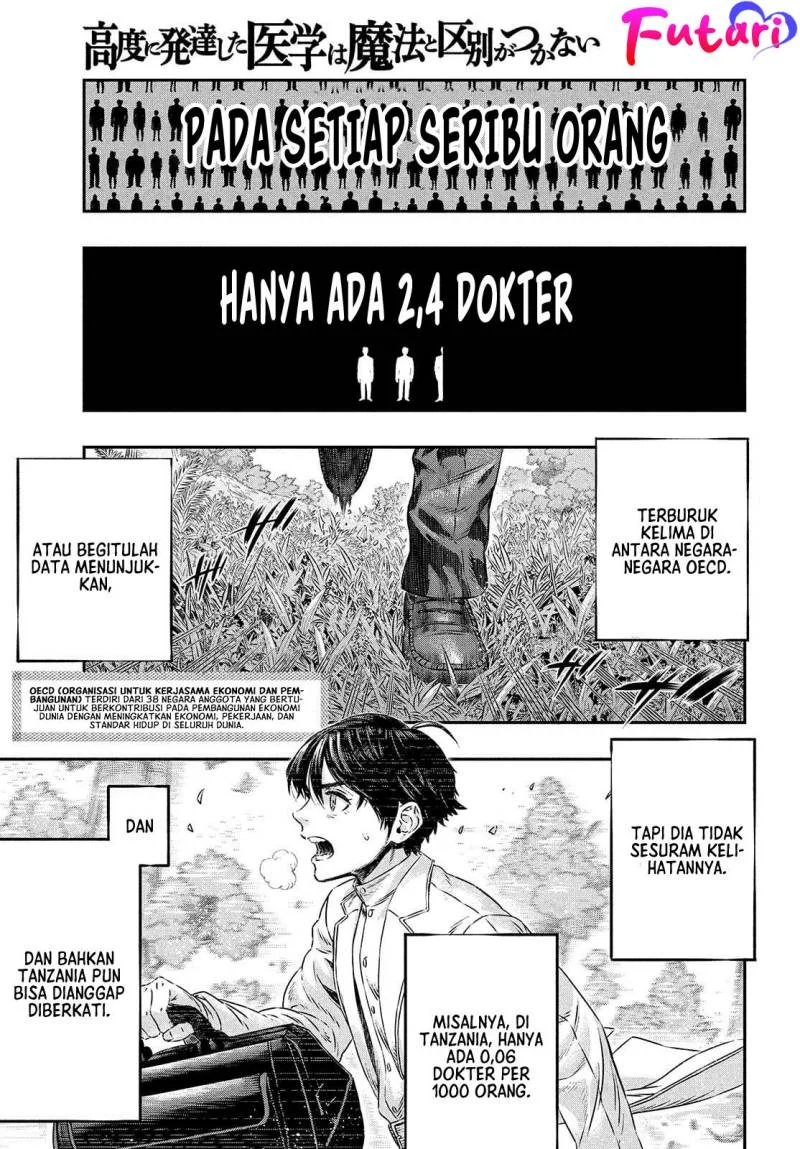 Koudou ni Hattatsu Shita Igaku wa Mahou to Kubetsu ga Tsukanai (THE ISEKAI DOCTOR) Chapter 1 - halaman 4