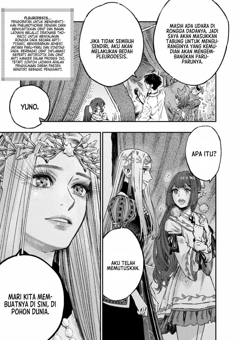 Koudou ni Hattatsu Shita Igaku wa Mahou to Kubetsu ga Tsukanai (THE ISEKAI DOCTOR) Chapter 12 - halaman 36