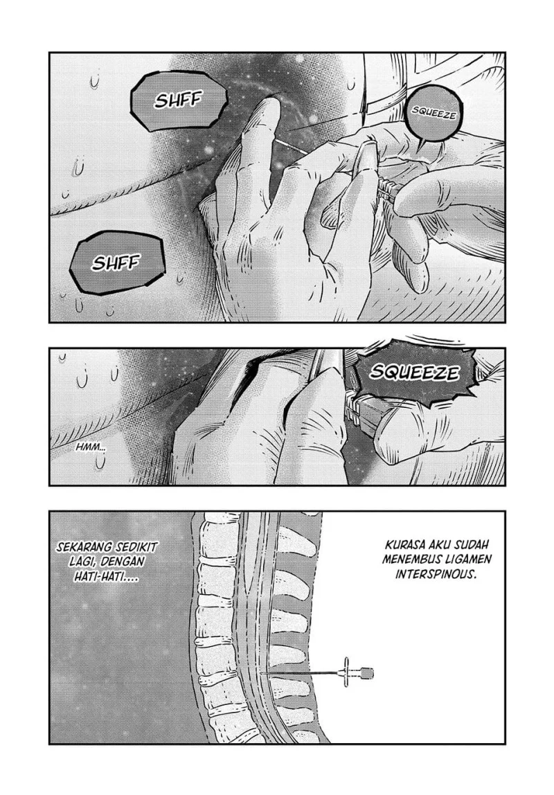 Koudou ni Hattatsu Shita Igaku wa Mahou to Kubetsu ga Tsukanai (THE ISEKAI DOCTOR) Chapter 17 - halaman 18
