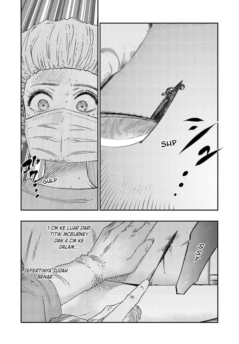 Koudou ni Hattatsu Shita Igaku wa Mahou to Kubetsu ga Tsukanai (THE ISEKAI DOCTOR) Chapter 17 - halaman 27