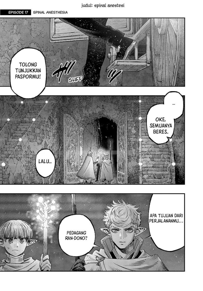 Koudou ni Hattatsu Shita Igaku wa Mahou to Kubetsu ga Tsukanai (THE ISEKAI DOCTOR) Chapter 17 - halaman 3
