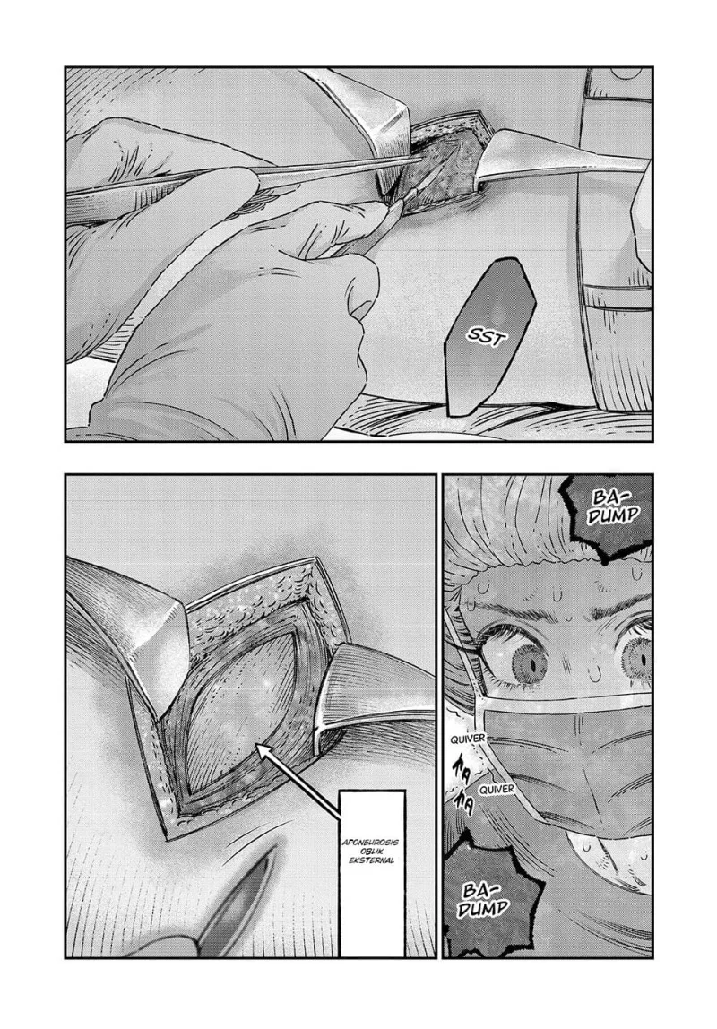 Koudou ni Hattatsu Shita Igaku wa Mahou to Kubetsu ga Tsukanai (THE ISEKAI DOCTOR) Chapter 17 - halaman 32