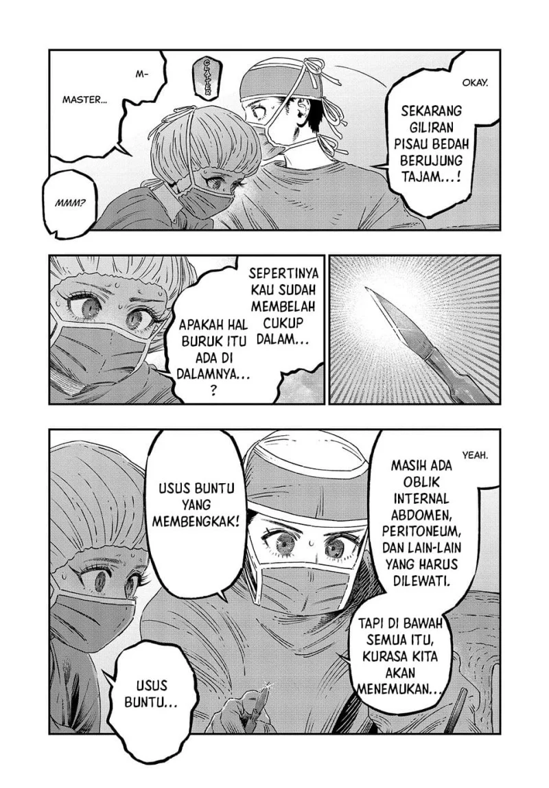 Koudou ni Hattatsu Shita Igaku wa Mahou to Kubetsu ga Tsukanai (THE ISEKAI DOCTOR) Chapter 17 - halaman 33