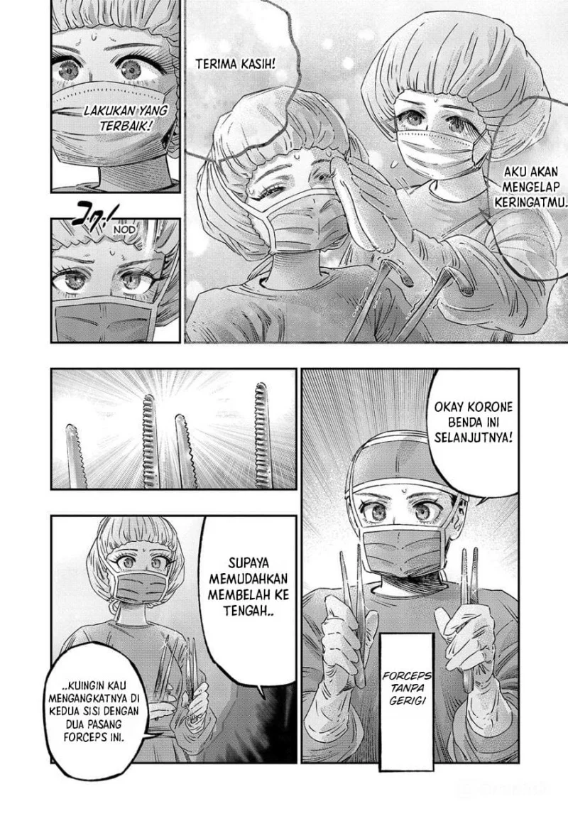 Koudou ni Hattatsu Shita Igaku wa Mahou to Kubetsu ga Tsukanai (THE ISEKAI DOCTOR) Chapter 17 - halaman 38