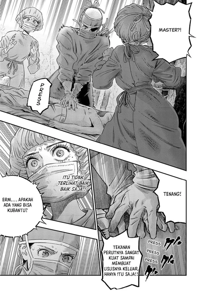 Koudou ni Hattatsu Shita Igaku wa Mahou to Kubetsu ga Tsukanai (THE ISEKAI DOCTOR) Chapter 17 - halaman 45