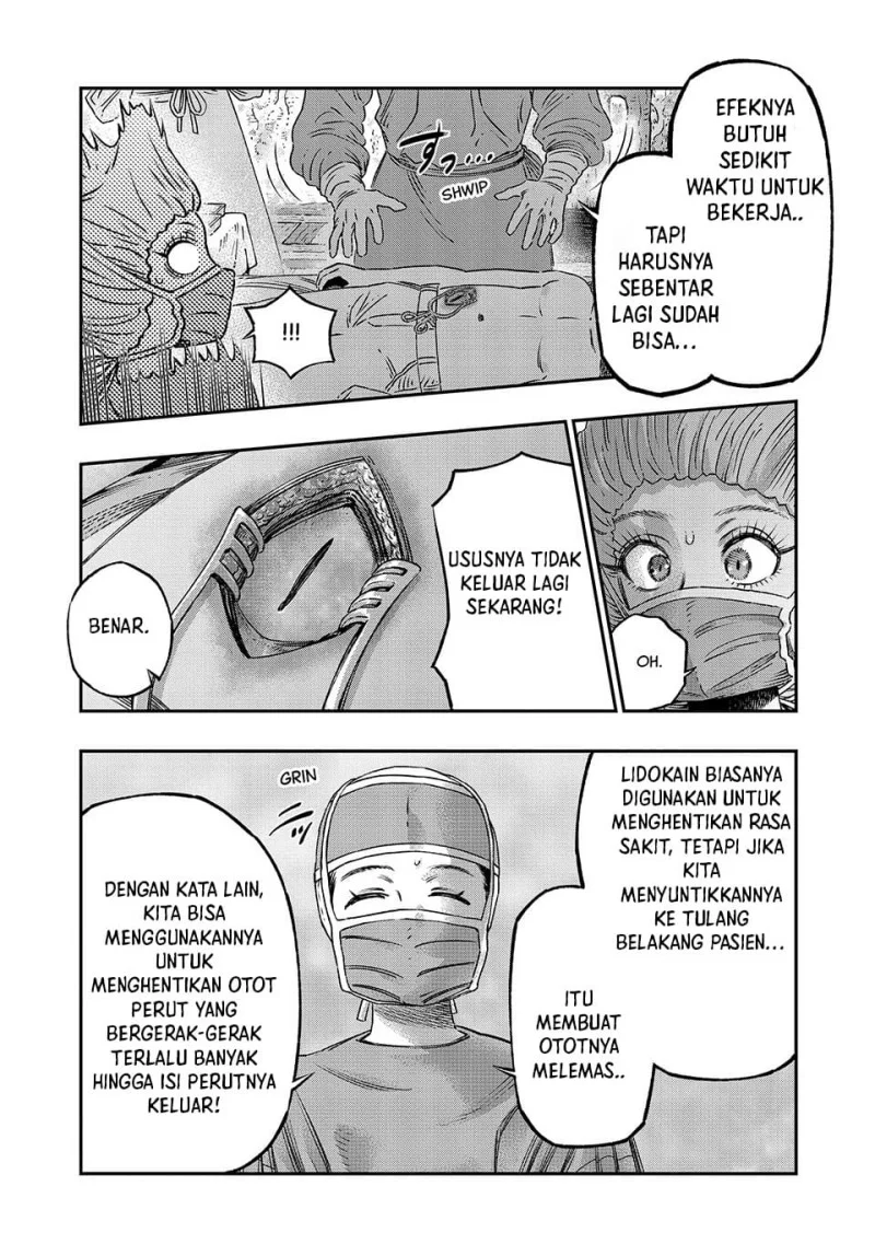 Koudou ni Hattatsu Shita Igaku wa Mahou to Kubetsu ga Tsukanai (THE ISEKAI DOCTOR) Chapter 17 - halaman 48