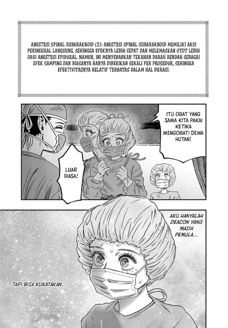 Koudou ni Hattatsu Shita Igaku wa Mahou to Kubetsu ga Tsukanai (THE ISEKAI DOCTOR) Chapter 17 - halaman 49