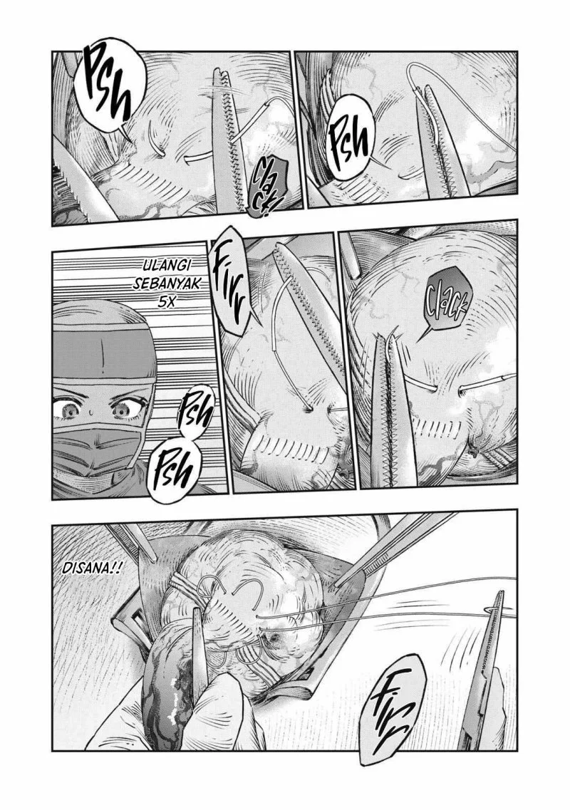Koudou ni Hattatsu Shita Igaku wa Mahou to Kubetsu ga Tsukanai (THE ISEKAI DOCTOR) Chapter 18 - halaman 12