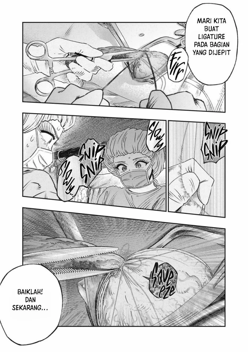 Koudou ni Hattatsu Shita Igaku wa Mahou to Kubetsu ga Tsukanai (THE ISEKAI DOCTOR) Chapter 18 - halaman 15