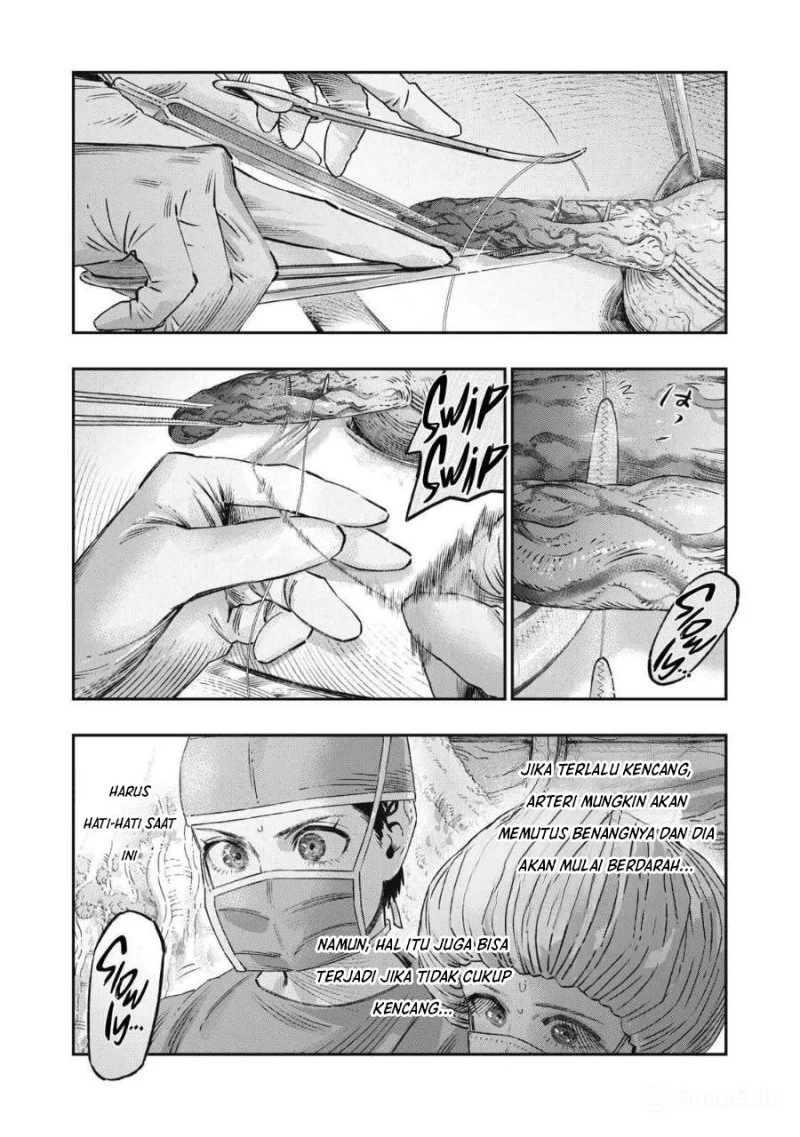 Koudou ni Hattatsu Shita Igaku wa Mahou to Kubetsu ga Tsukanai (THE ISEKAI DOCTOR) Chapter 18 - halaman 7
