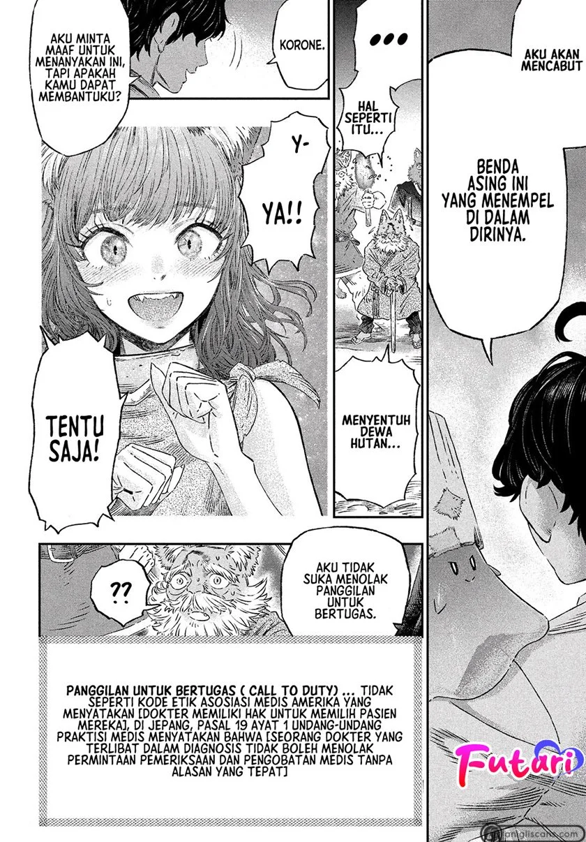 Koudou ni Hattatsu Shita Igaku wa Mahou to Kubetsu ga Tsukanai (THE ISEKAI DOCTOR) Chapter 2 - halaman 34