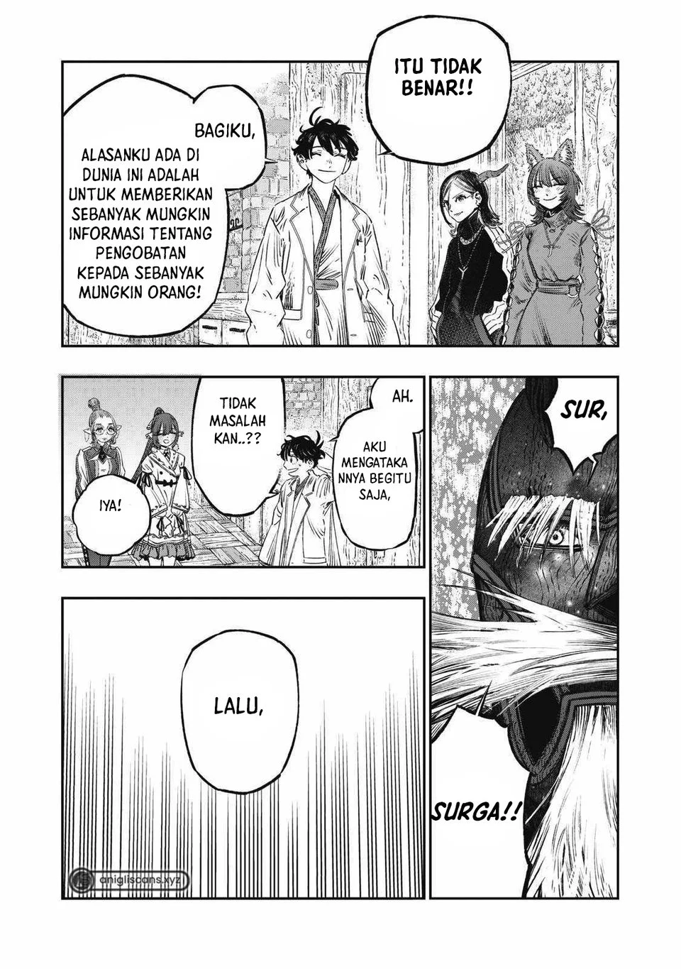 Koudou ni Hattatsu Shita Igaku wa Mahou to Kubetsu ga Tsukanai (THE ISEKAI DOCTOR) Chapter 22 - halaman 41