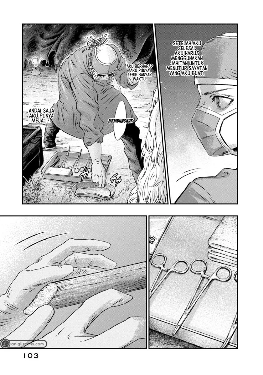 Koudou ni Hattatsu Shita Igaku wa Mahou to Kubetsu ga Tsukanai (THE ISEKAI DOCTOR) Chapter 3 - halaman 10